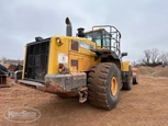 Used Komatsu in yard